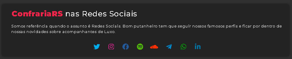 redes sociais
